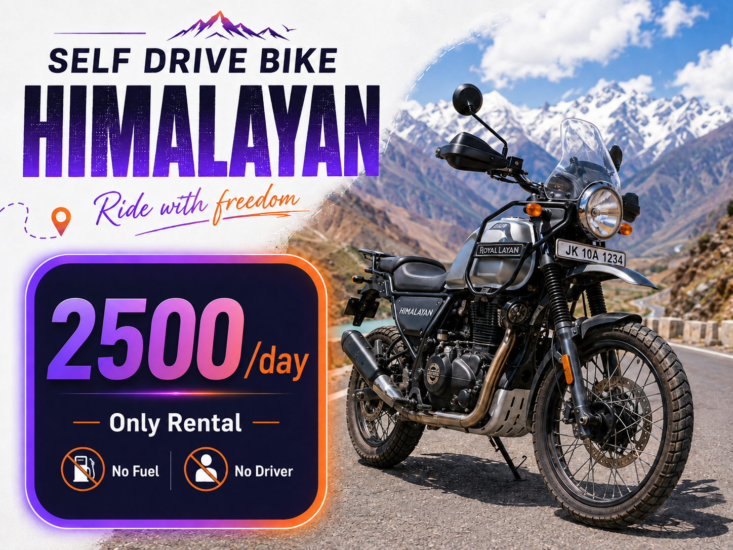 Self Drive Bullet Bike